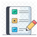 Checklist Todo List Approved List Icon