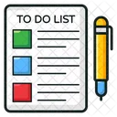 Aufgabenliste Checkliste Liste Symbol