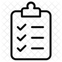 To Do Liste Checkliste Audit Icon