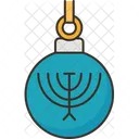 Todos Adornos Hanukkah Icono