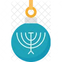 Todos Adornos Hanukkah Icono