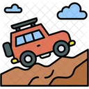 Todoterreno Transporte Vehiculo Icono