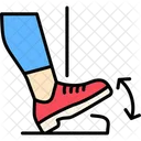 Toe Drop Shoe Tap Tap Dance Move Icon