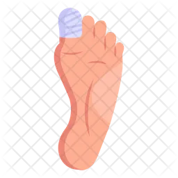 Toe Gauze  Icon