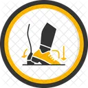 Toe Heel Shoe Tap Tap Dance Move Icon