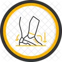 Toe Heel Shoe Tap Tap Dance Move Icon