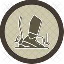 Toe Heel Shoe Tap Tap Dance Move Icon