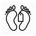 Toe Tag Cadaver Icon