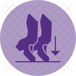 Toe Stand  Icon