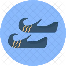 Toed Slippers  Icon