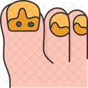 Toes Fungal Nail Icon