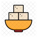 Tofu Cheese Meal Icon