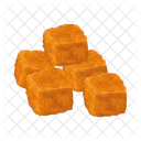 Tofu frito  Icono