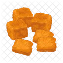 Tofu frito  Icono