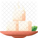 Tofu Food Vegetarian Icon