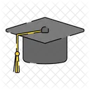 Toga Hat Graduation Degree Icon