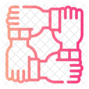Togetherness Together Unity Icon