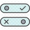 Toggle Toggle Off Switch Icon