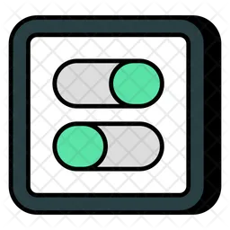 Toggle Buttons  Icon