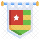 Togo Flag  Icon