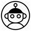 Avatar IA  Icône