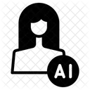 Avatar IA  Icône