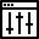 Web Navigateur Options Icon