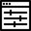 Web Navigateur Options Icon