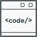 Web Developpement Source Icône