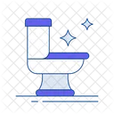 Toilet Stylish Hygiene Icon