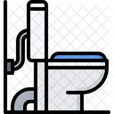 Toilet Connection Plumber Icon