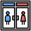 Toilet Bathroom Woman Icon