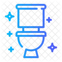 Toilet Flush Sanitary Icon
