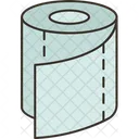 Toilet Paper Lavatory Icon