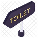 Toilet Board Roadboard Signboard 아이콘