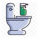 Toilet Cleaning Icon