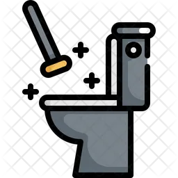 Toilet Cleaning  Icon