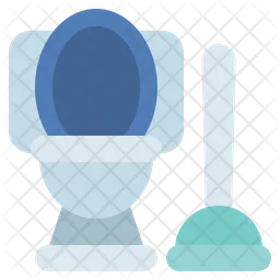 Toilet cleaning  Icon