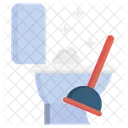 Toilet Clog Clog Toilet Icon