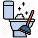 Toilet Clog Clog Toilet Icon