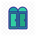 Toilet Door  Icon