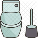 Toilet Flush Bathroom Commode Icon