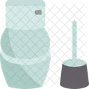 Toilet Flush Bathroom Commode Icon
