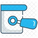 Toilet Flush Handle Icon