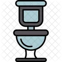 Toilet Bathroom Wc Paper Icône