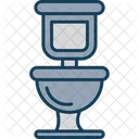 Toilet Bathroom Wc Paper Icône