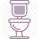 Toilet Bathroom Wc Paper Icône