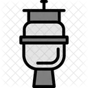 Toilet Commode Bathroom Fixture Icon