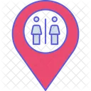Toilet Location Location Map Icon