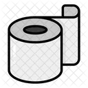 Toilet Paper Tissue Roll Icon